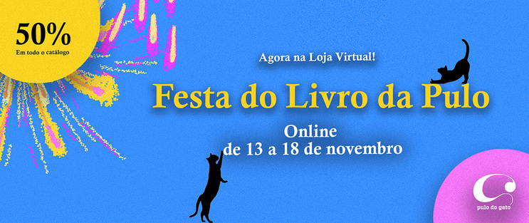 Festa do Livro da Pulo - 50% ONLINE